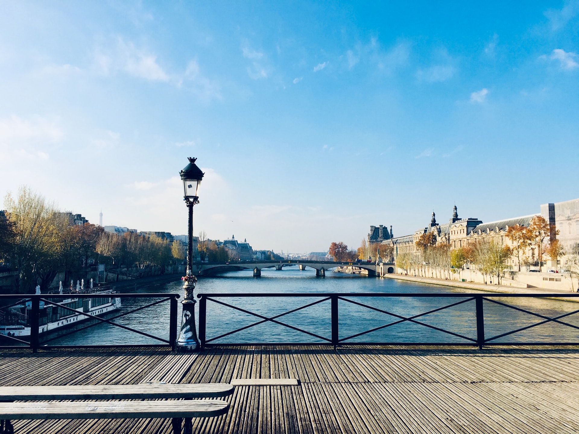 lieux de tournage Paris -pont des arts